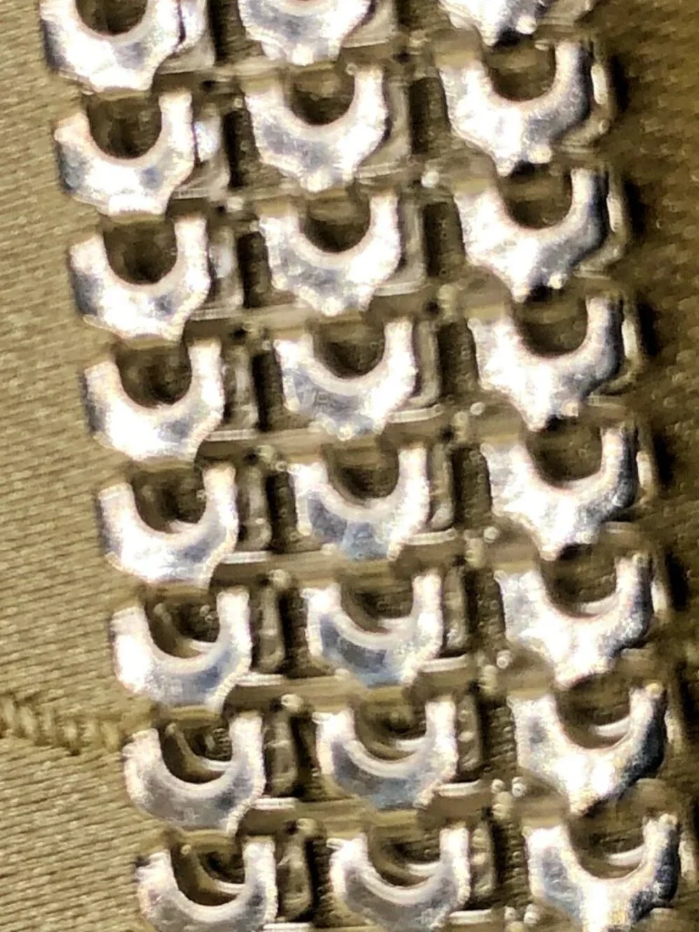 925 Sterling Silver Mesh 1/2